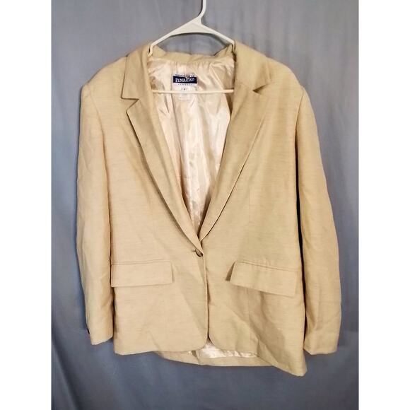 Pendleton Cream Blazer - Picture 4 of 7